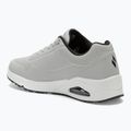 Buty męskie SKECHERS Uno Stand On Air light grey 3