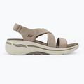 Sandały damskie SKECHERS Go Walk Arch Fit Sandal Treasured taupe 2