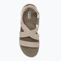Sandały damskie SKECHERS Go Walk Arch Fit Sandal Treasured taupe 5