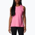 Koszulka trekkingowa damska Columbia Sun Trek Tank wild geranium heather
