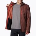 Bluza trekkingowa męska Columbia Park View Fleece FZ light raisin heather 4