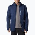 Bluza trekkingowa męska Columbia Park View Fleece FZ collegiate navy heather 2