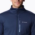 Bluza trekkingowa męska Columbia Park View Fleece FZ collegiate navy heather 5