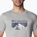 Koszulka trekkingowa męska Columbia Zero Rules Grph columbia grey hthr/fractal peaks grx 4