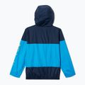 Kurtka przeciwwiatrowa dziecięca Columbia Flash Challenger compass blue/collegiate navy 2