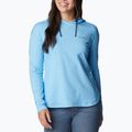 Bluza trekkingowa damska Columbia Sun Trek EU Hooded Pullover vista blue heather 3