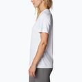 Koszulka trekkingowa damska Columbia Zero Rules Graphic Crew white/csc range lines graphic 3