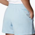 Spodenki trekkingowe damskie Columbia Logo III French Terry spring blue/atoll logo 5