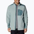 Bluza polarowa męska Columbia Klamath Range Full Zip niagara/metal