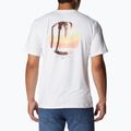 Koszulka trekkingowa męska Columbia Tech Trail Graphic white/palmscape tonal graphic 2