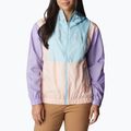 Kurtka przeciwwiatrowa damska Columbia Lily Basin spring blue/frosted purple/peach blssm 7