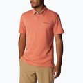 Koszulka trekkingowa męska Columbia Nelson Point Polo desert orange 3