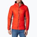 Kurtka hybrydowa męska Columbia Powder Pass Hooded spicy/light raisin