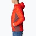 Kurtka hybrydowa męska Columbia Powder Pass Hooded spicy/light raisin 4