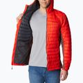 Kurtka hybrydowa męska Columbia Powder Pass Hooded spicy/light raisin 5
