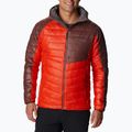 Kurtka męska Columbia Platinum Peak Hooded spicy/light raisin 3