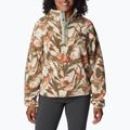 Bluza damska Columbia Helvetia Cropped 1/2 chalk/floriculture 4