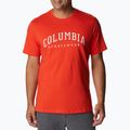 Koszulka trekkingowa męska Columbia Rockaway River Graphic spicy/csc varsity arch graphic