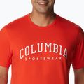 Koszulka trekkingowa męska Columbia Rockaway River Graphic spicy/csc varsity arch graphic 5