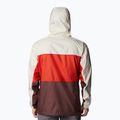 Kurtka przeciwwiatrowa męska Columbia Trail Traveler light raisin/spicy/chalk 5