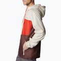 Kurtka przeciwwiatrowa męska Columbia Trail Traveler light raisin/spicy/chalk 7