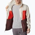 Kurtka przeciwwiatrowa męska Columbia Trail Traveler light raisin/spicy/chalk 8
