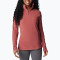 Bluza polarowa damska Columbia Glacial IV 1/2 Zip beetroot