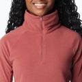 Bluza polarowa damska Columbia Glacial IV 1/2 Zip beetroot 5