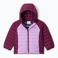 Kurtka dziecięca Columbia Powder Lite Hooded gumdrop/marionberry 5