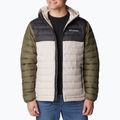 Kurtka męska Columbia Powder Lite Hooded dark stone/shark/stone green