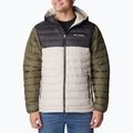 Kurtka męska Columbia Powder Lite Hooded dark stone/shark/stone green 4