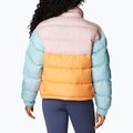 Kurtka damska Columbia Pike Lake II Cropped sunset peach/dusty pink/aqua haze 3