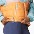 Kurtka damska Columbia Pike Lake II Cropped sunset peach/dusty pink/aqua haze 7