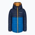 Kurtka dziecięca Columbia Powder Lite Hooded bright indigo/collegiate navy