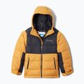 Kurtka ocieplana dziecięca Columbia Pike Lake II Hooded raw honey/ shark