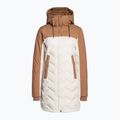 Płaszcz puchowy damski Columbia Mountain Croo II Mid Down chalk/camel brown 8