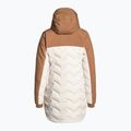 Płaszcz puchowy damski Columbia Mountain Croo II Mid Down chalk/camel brown 9
