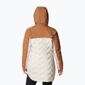 Płaszcz puchowy damski Columbia Mountain Croo II Mid Down chalk/camel brown 2