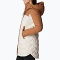 Płaszcz puchowy damski Columbia Mountain Croo II Mid Down chalk/camel brown 3