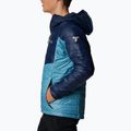 Kurtka męska Columbia Platinum Peak Hooded shasta/collegiate navy 3