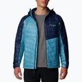 Kurtka męska Columbia Platinum Peak Hooded shasta/collegiate navy 4