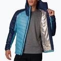 Kurtka męska Columbia Platinum Peak Hooded shasta/collegiate navy 5