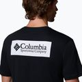 Koszulka trekkingowa męska Columbia North Cascades black/csc box logo 5