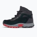 Buty turystyczne dziecięce Columbia Newton Ridge Amped black/mountain red 12