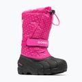 Śniegowce dziecięce Sorel Flurry Print Girls fuchsia fizz/black 7