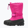 Śniegowce dziecięce Sorel Flurry Print Girls fuchsia fizz/black 9