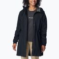 Płaszcz przeciwdeszczowy damski Columbia Splash Side black crinkle 2