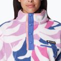Bluza polarowa damska Columbia Helvetia Cropped 1/2 cosmos floristic print/eve/salmon rose 4