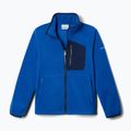 Bluza polarowa dziecięca Columbia Fast Trek IV Fleece Full Zip mountain blue
