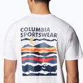Koszulka trekkingowa męska Columbia Explorers Canyon Back white/torn moonscape 4